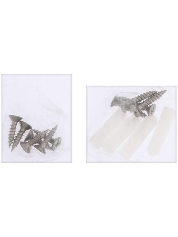 Кронштейн складной для столов и полок ТУНДРА, 2 шт., длина 200 мм, нержавеющая сталь