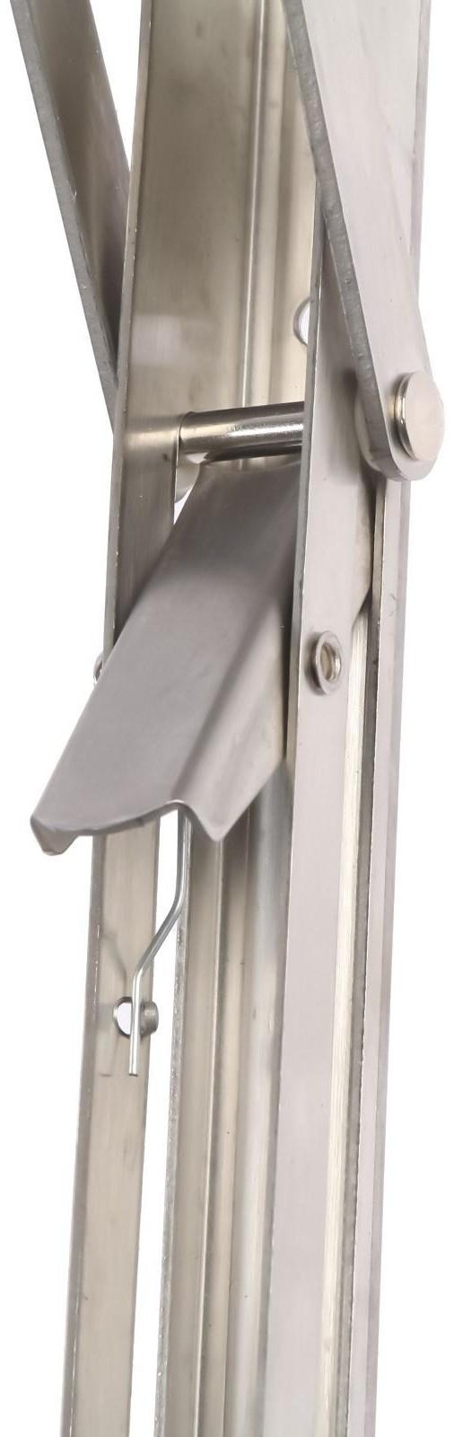 Кронштейн складной для столов и полок ТУНДРА, 2 шт., длина 300 мм, нержавеющая сталь