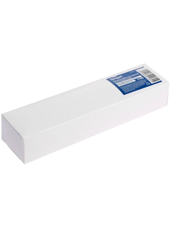 Кронштейн складной для столов и полок ТУНДРА, 2 шт., длина 200 мм, сталь, цвет белый