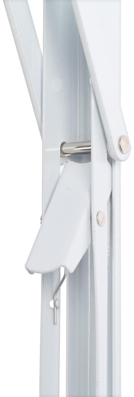 Кронштейн складной для столов и полок ТУНДРА, 2 шт., длина 400 мм, сталь, цвет белый