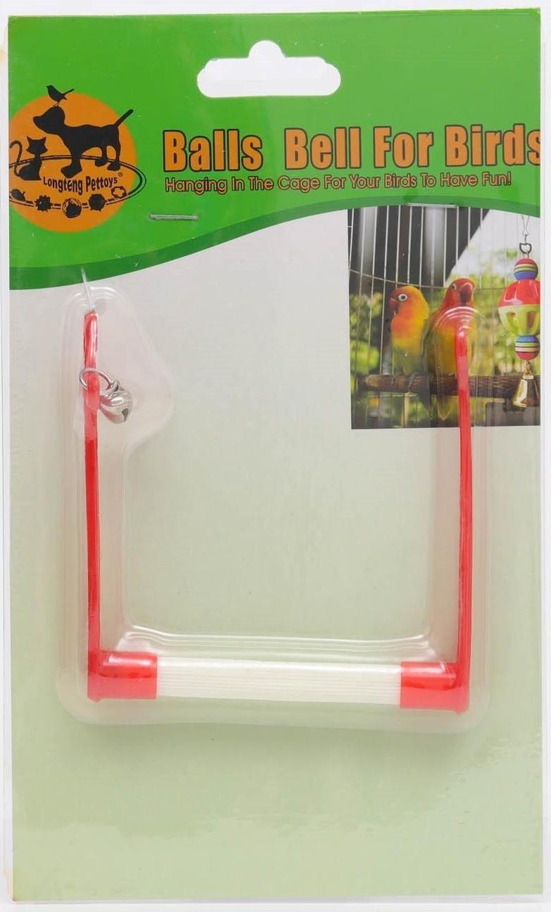 Качели для птиц, 9,5 х 9,5 см, микс цветов