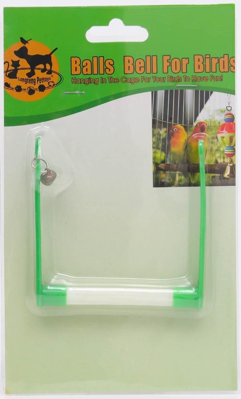 Качели для птиц, 9,5 х 9,5 см, микс цветов