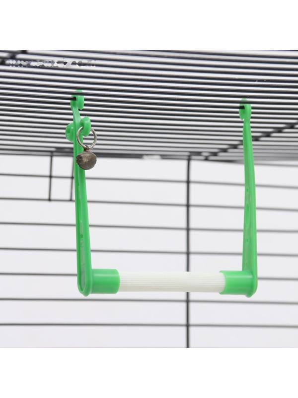 Качели для птиц, 9,5 х 9,5 см, микс цветов