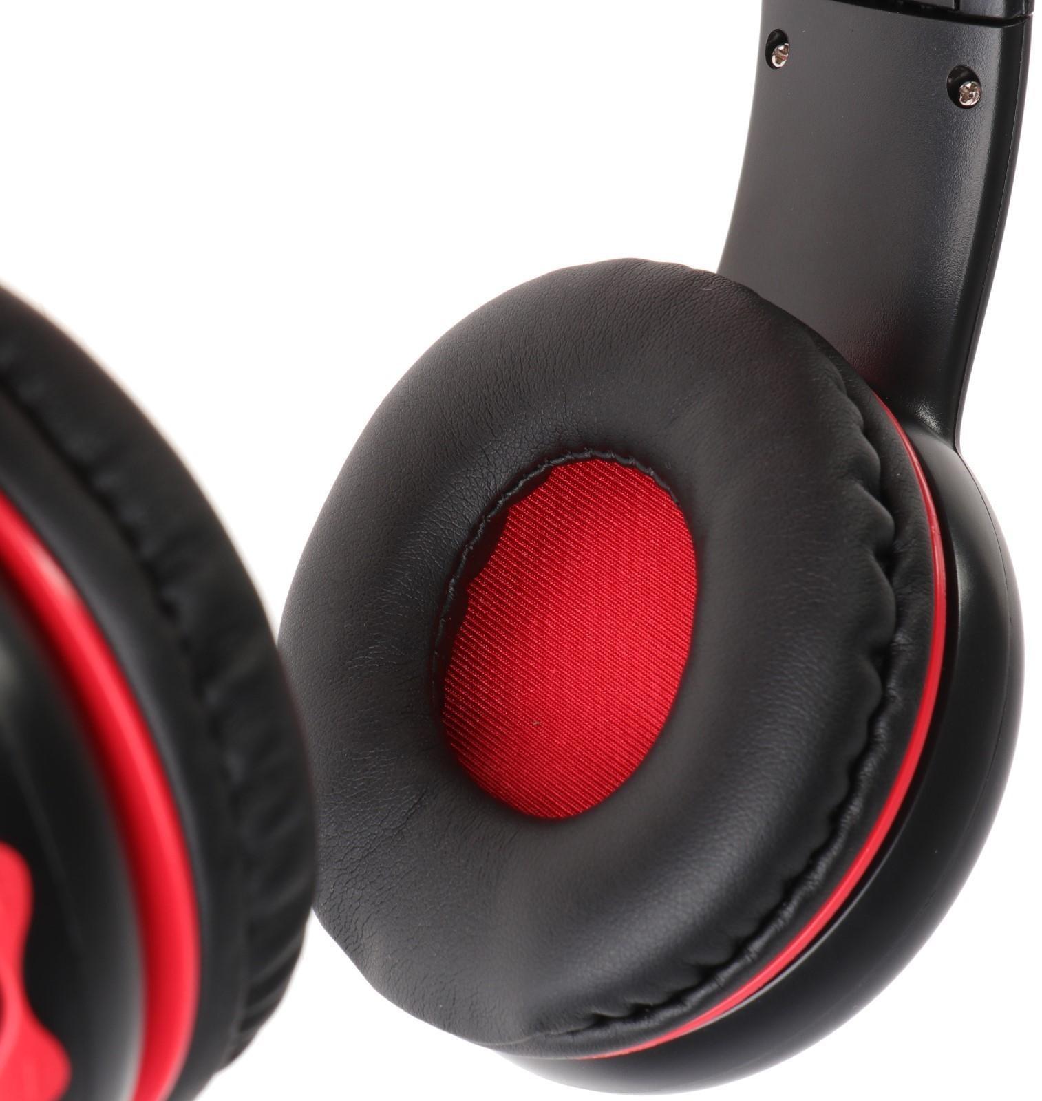 Детские наушники Perfeo KIDS, беспроводные, накладные, микрофон, BT 5.0, 300 мАч, черные