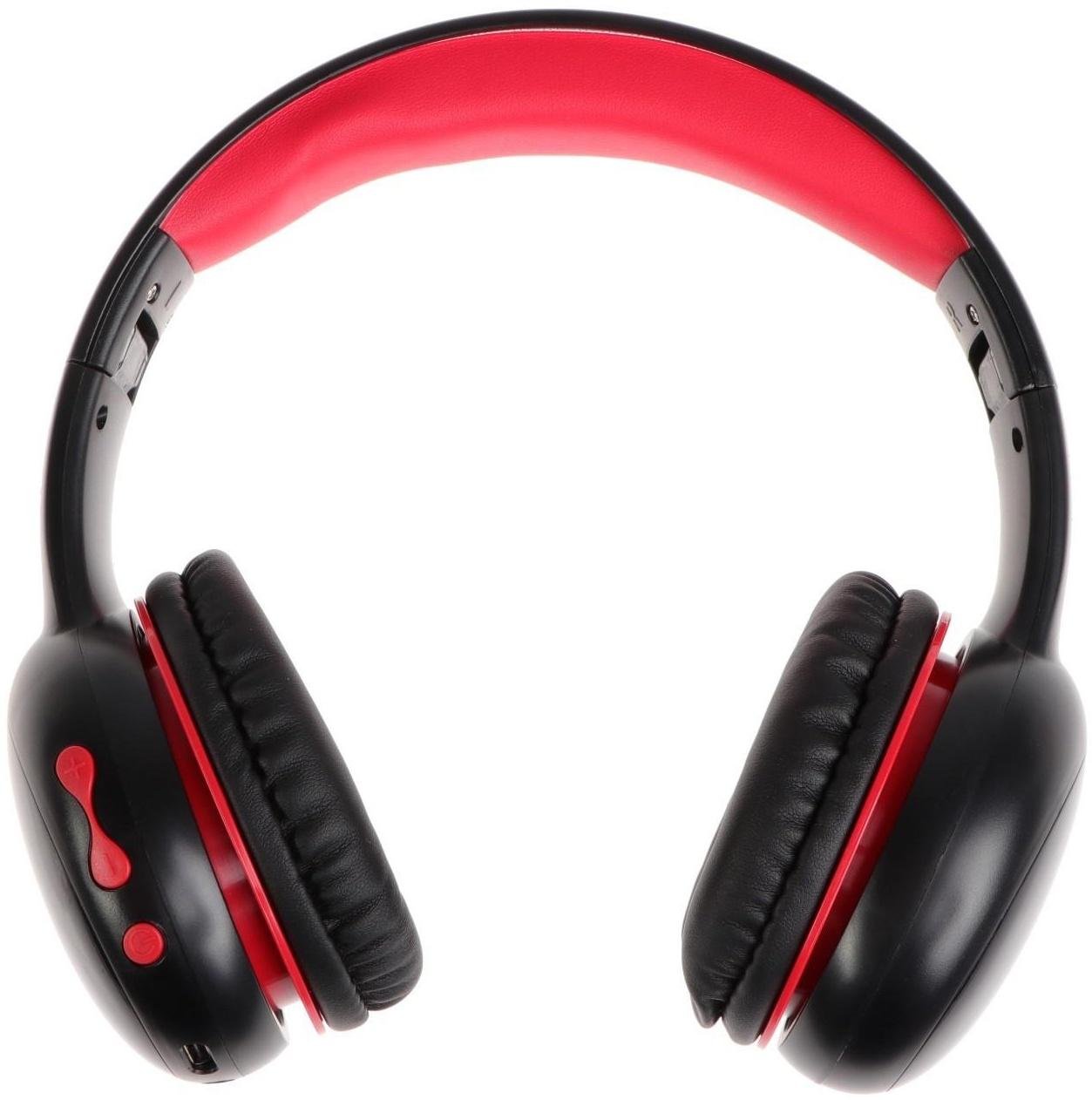 Детские наушники Perfeo KIDS, беспроводные, накладные, микрофон, BT 5.0, 300 мАч, черные