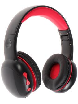 Детские наушники Perfeo KIDS, беспроводные, накладные, микрофон, BT 5.0, 300 мАч, черные