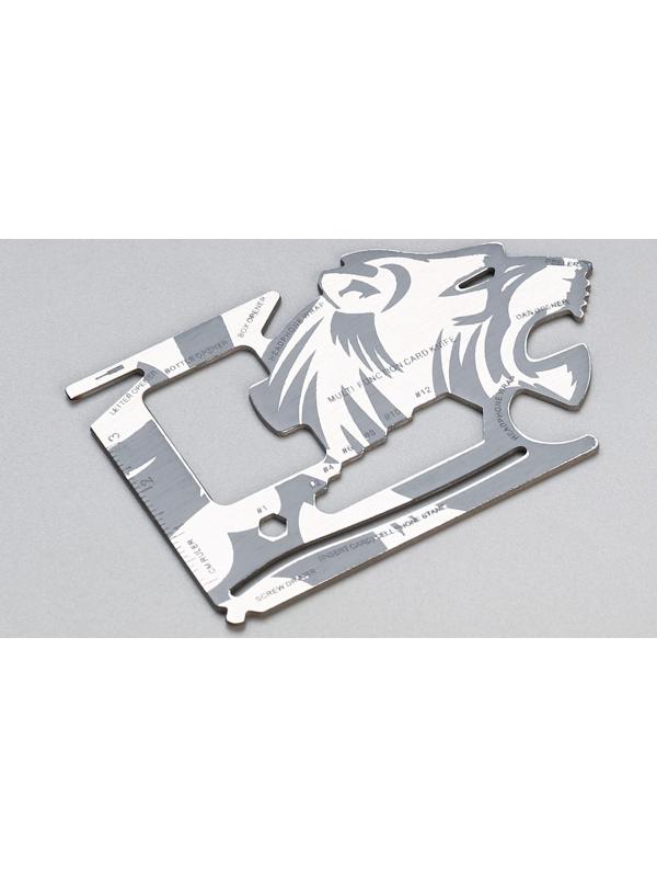 Набор подарочный 3в1 (браслет, карта выживания, нож складной) Лучший мужчина