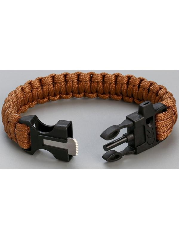 Набор подарочный 3в1 (браслет, карта выживания, нож складной) Лучший мужчина