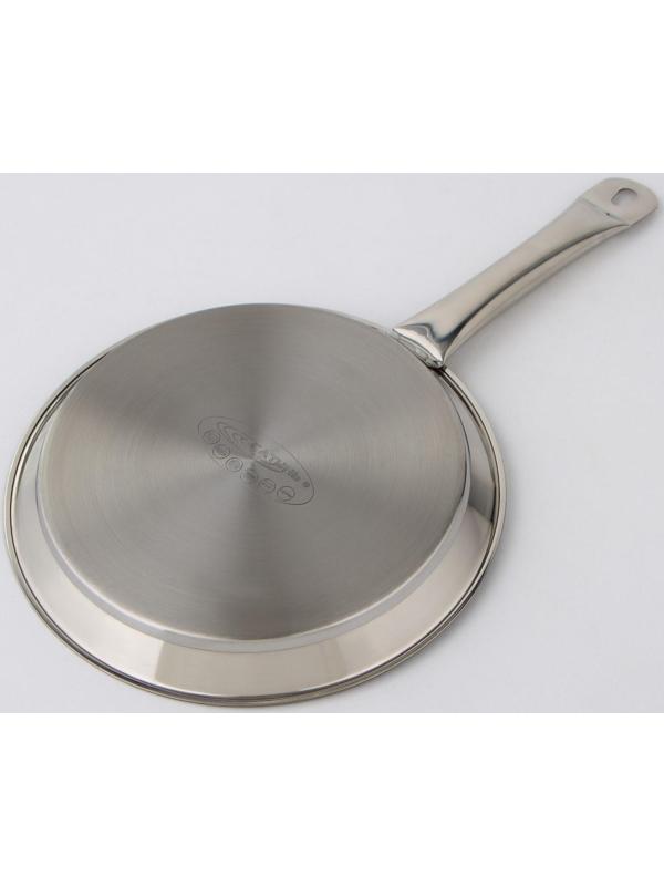 Блинница «Общепит», d=24 см, толщина стенок 0,6 мм, дно ТРС 3,5 мм, индукция