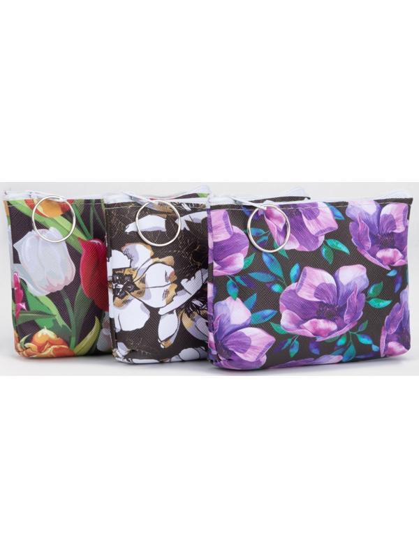 Кошелёк на молнии, цвет МИКС