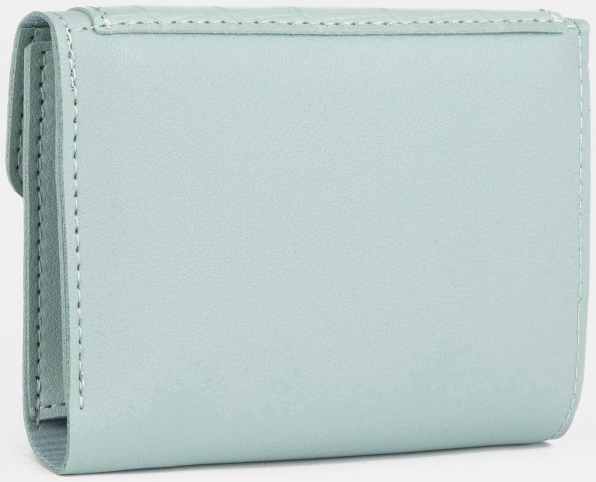 Кошелёк на кнопке, цвет мятный
