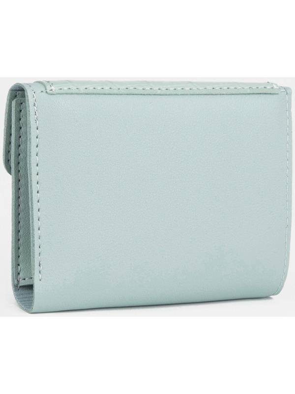 Кошелёк на кнопке, цвет мятный