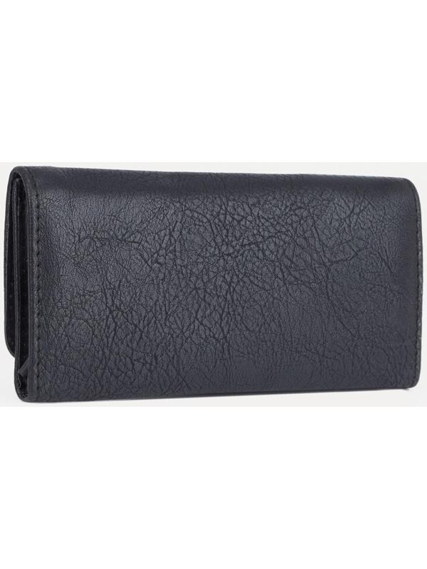 Кошелёк на кнопке, цвет серый