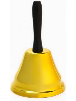 Колокольчик настольный, 9 х 14.5 см, золото