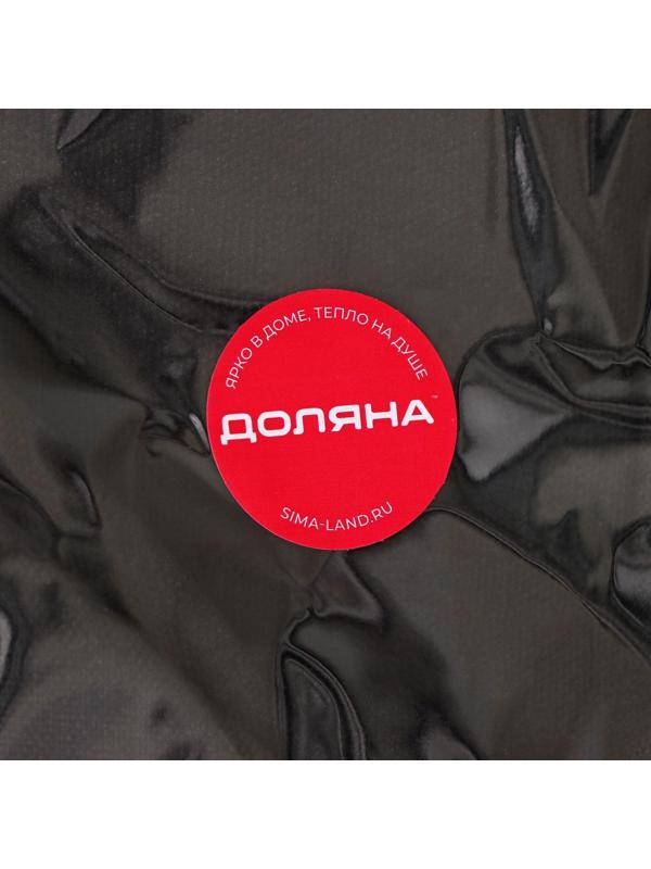 Корзина для белья квадратная Доляна Laundry, 33×33×33 см, цвет чёрный