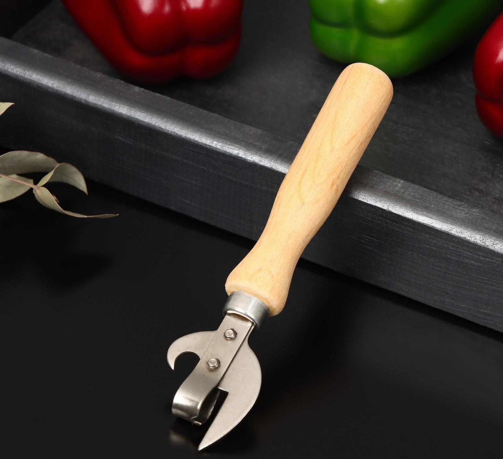 Нож консервный клёпанный «Традиционный», 15,5×3,7 см