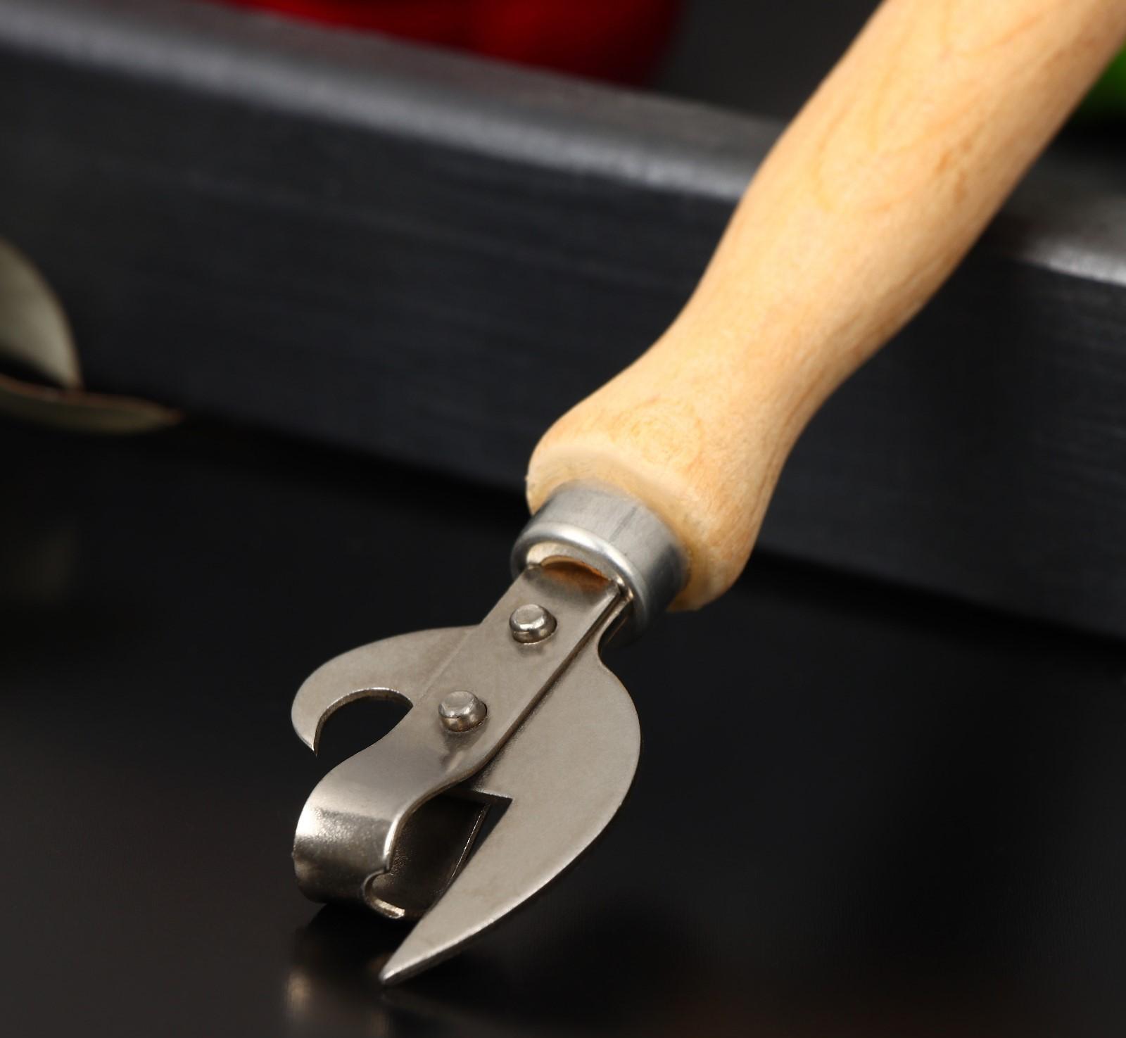 Нож консервный клёпанный «Традиционный», 15,5×3,7 см