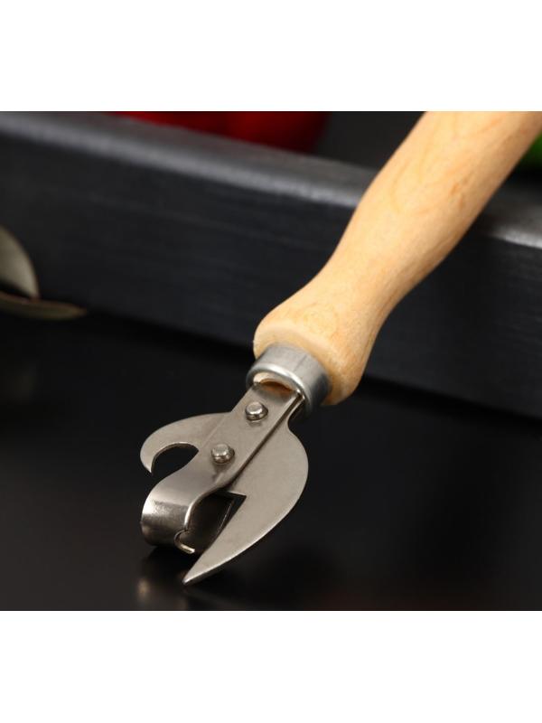 Нож консервный клёпанный «Традиционный», 15,5×3,7 см