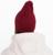 Шапка женская демисезонная, цвет бордо, размер 52-56