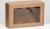 Коробка самосборная, бурая с окном, 26 х 17 х 8 см