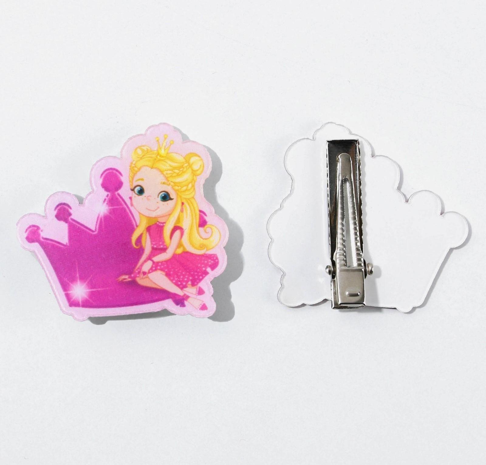 Заколка для волос «Микс»