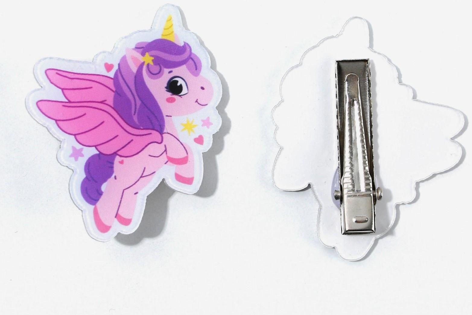 Заколка для волос «Микс»