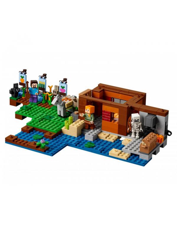 Конструктор Ll «Фермерский коттедж» 33150 (Minecraft 21144) / 560 деталей