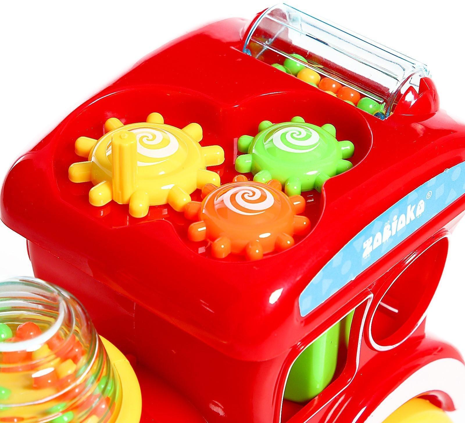 Музыкальная игрушка «Весёлый паровозик», звук, свет