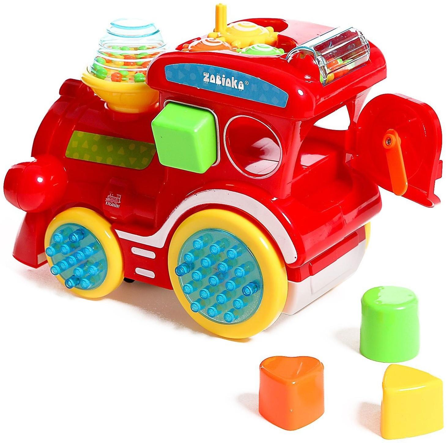 Музыкальная игрушка «Весёлый паровозик», звук, свет