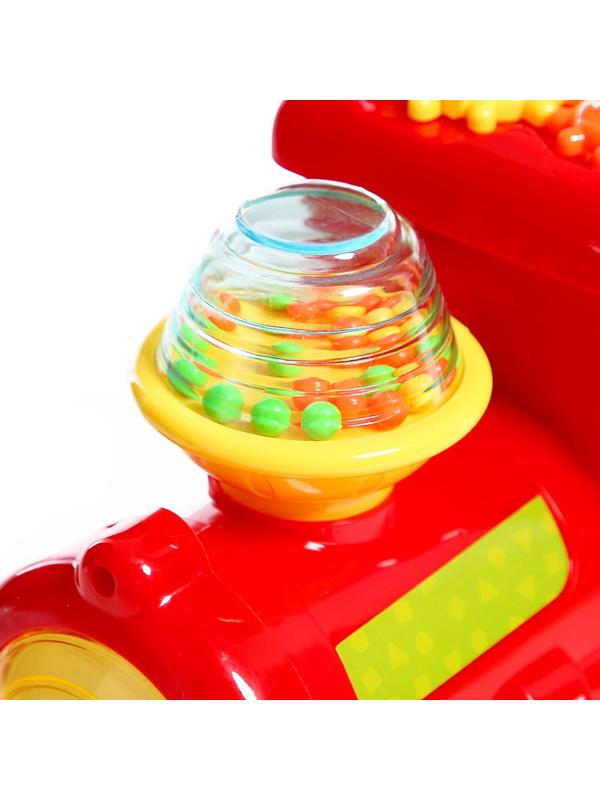 Музыкальная игрушка «Весёлый паровозик», звук, свет