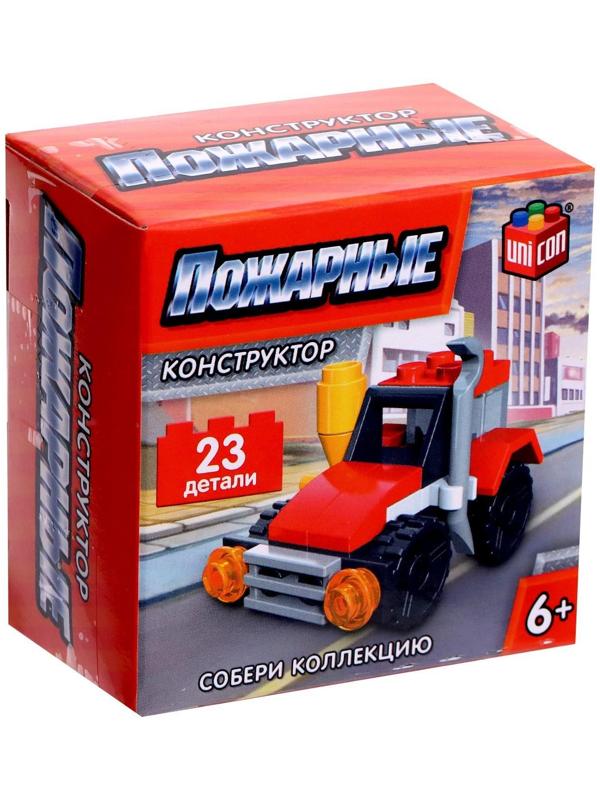 Конструктор Пожарные «Пожарная машина», 23 детали
