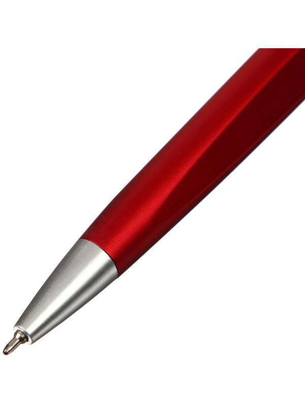 Ручка шариковая автоматическая 0,8мм, синяя, корпус МИКС