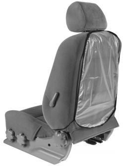 Накидка-незапинайка прозрачная, ПВХ