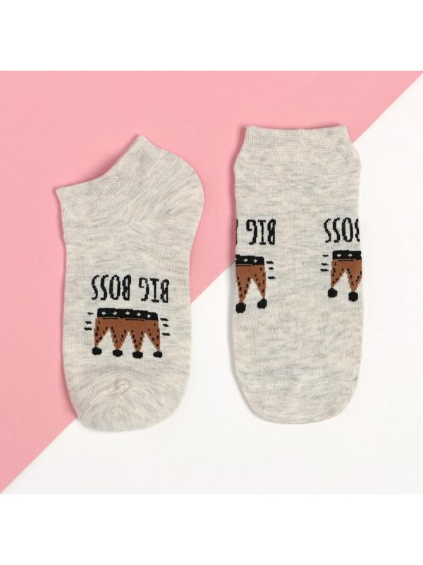 Носки женские KAFTAN Big Boss, размер 36-39 (23-25 см) цвет МИКС