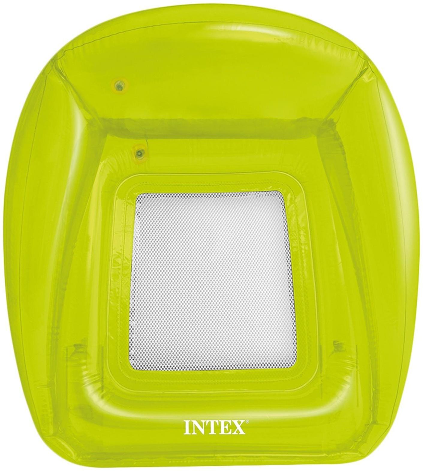 Шезлонг для плавания Intex 104 х 102 см, 56802 / Микс 1 шт.