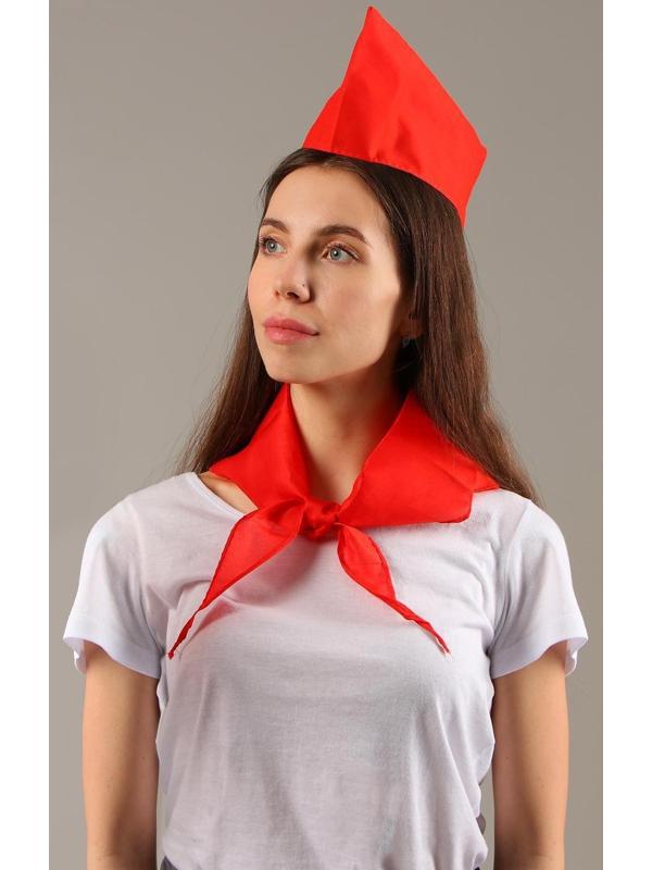 Набор пионера «Пионер» (пилотка+ галстук)