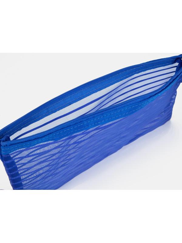 Косметичка на молнии, цвет синий