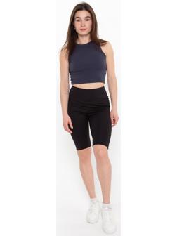 Велосипедки женские, цвет чёрный, размер 44