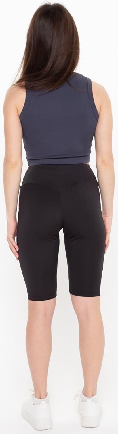 Велосипедки женские, цвет чёрный, размер 48