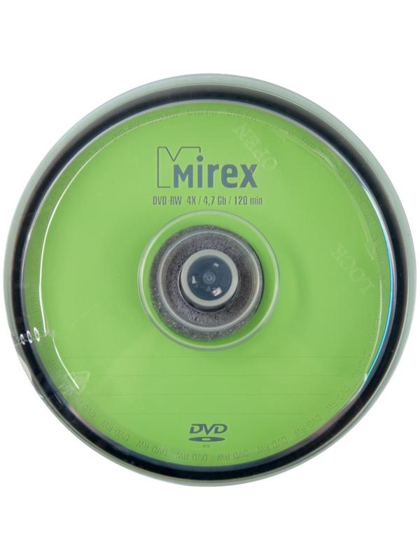 Диск DVD-RW Mirex Brand, 4x, 4.7 Гб, Cake Box, 50 шт