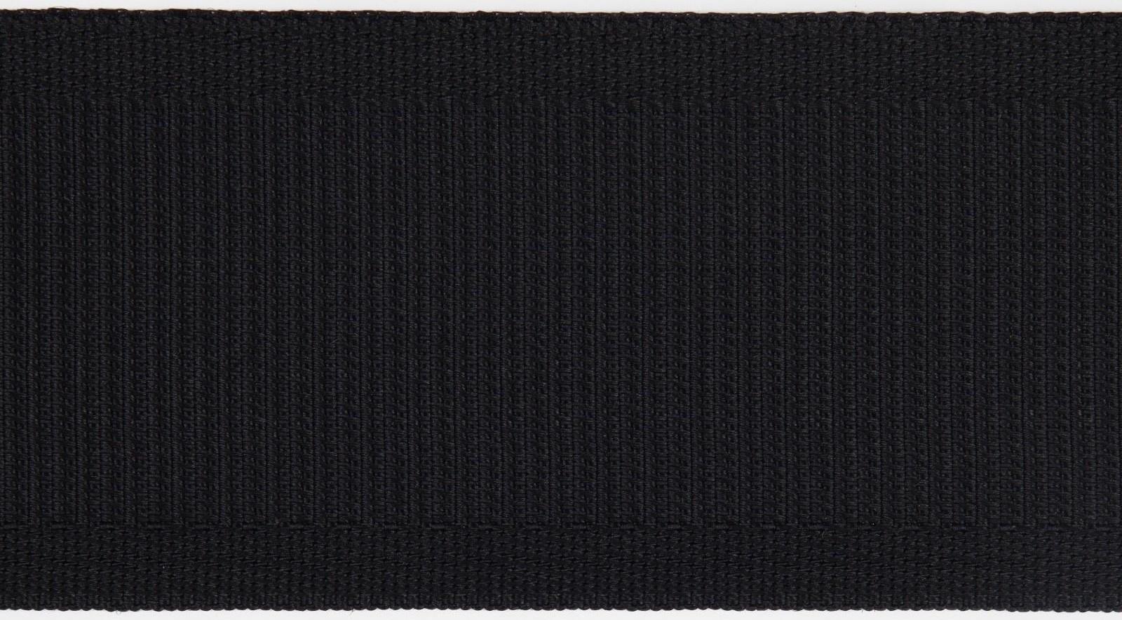 Лента корсажная, 45 мм, 25 м, цвет чёрный