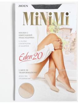 Носки женские MiNiMi EDEN 20 ден, цвет чёрный (nero), размер 36-40