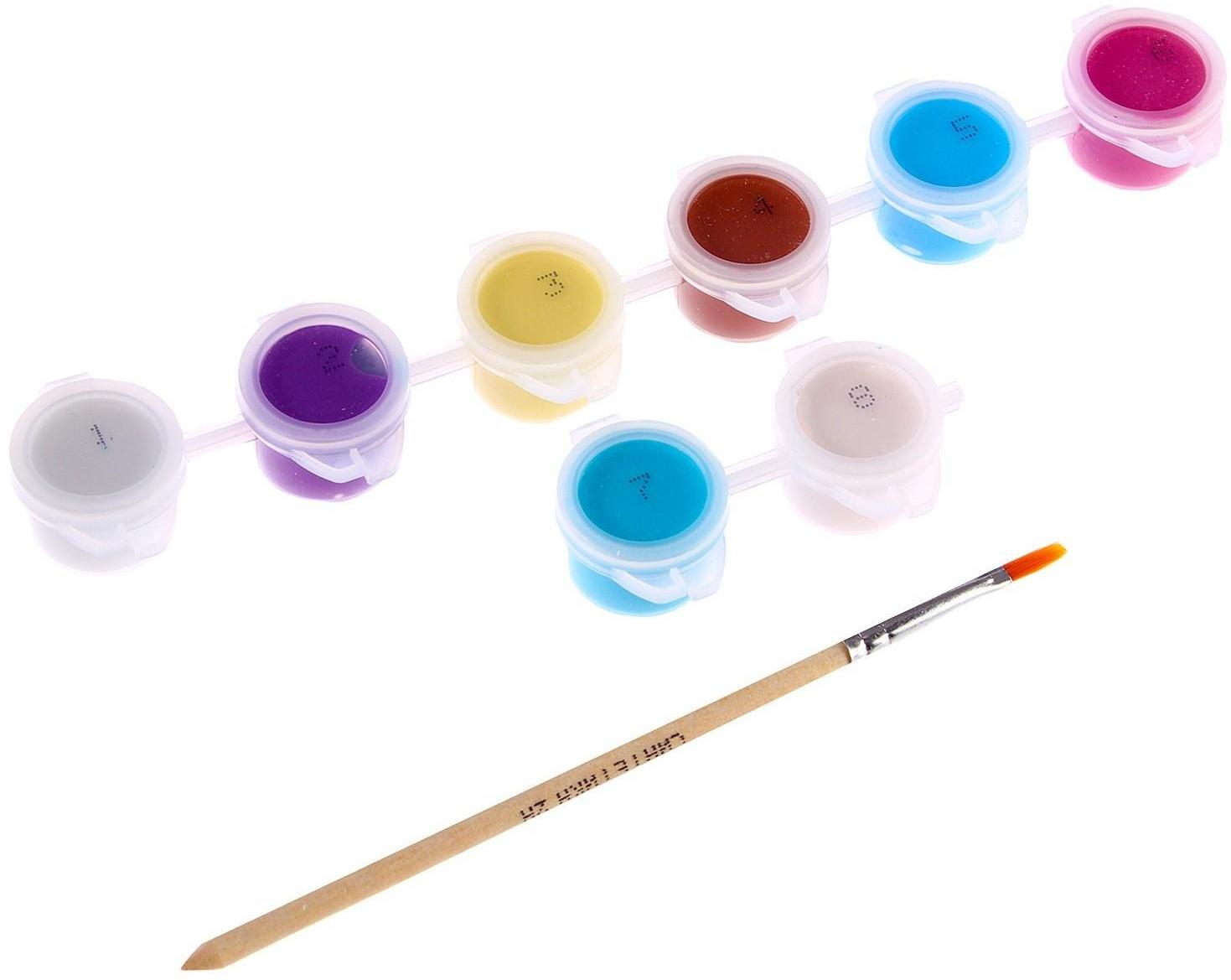 Картина по номерам «Девочка с хвостиком», 20х30 см