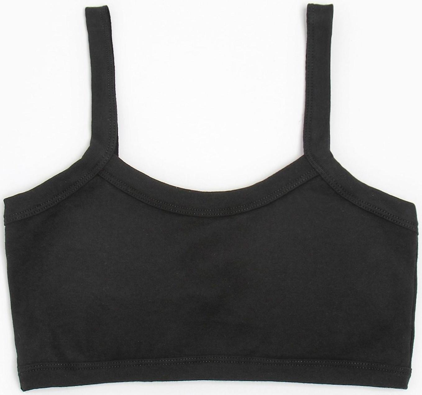 Топ женский цвет чёрный, размер 42-44