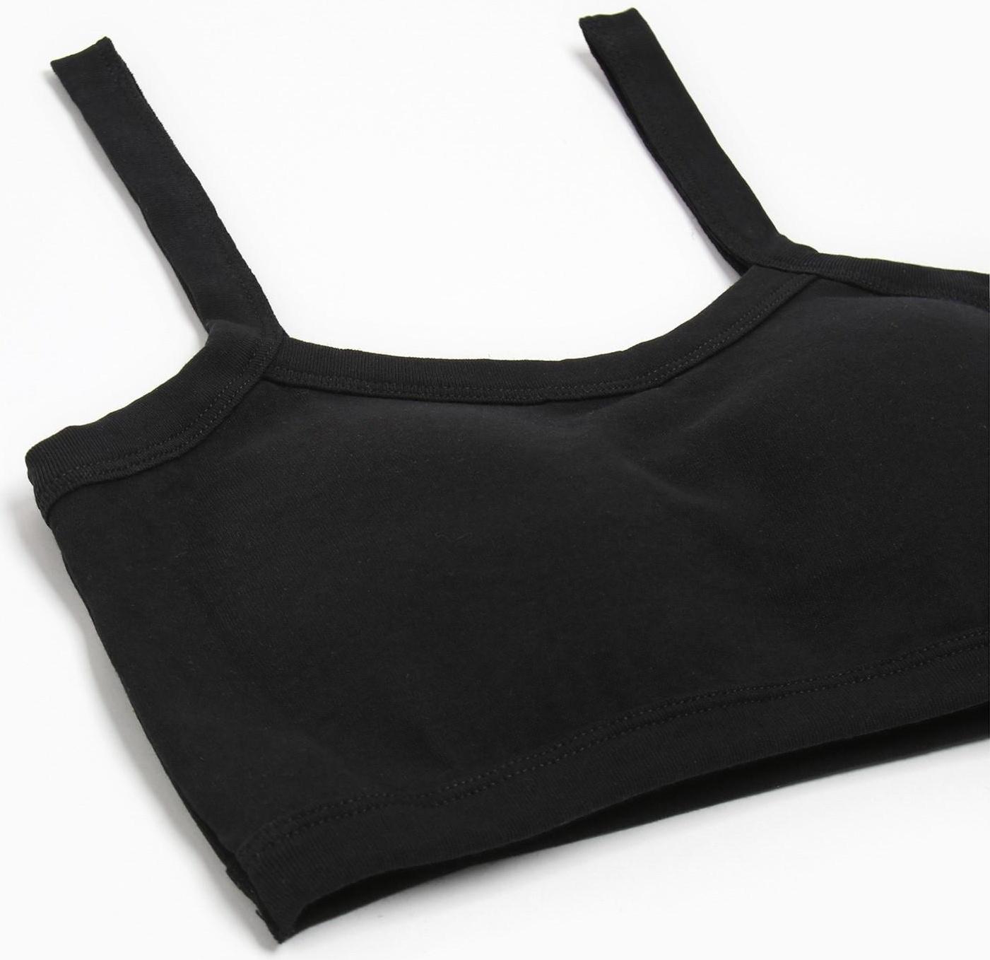 Топ женский цвет чёрный, размер 42-44