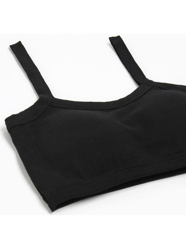 Топ женский цвет чёрный, размер 42-44