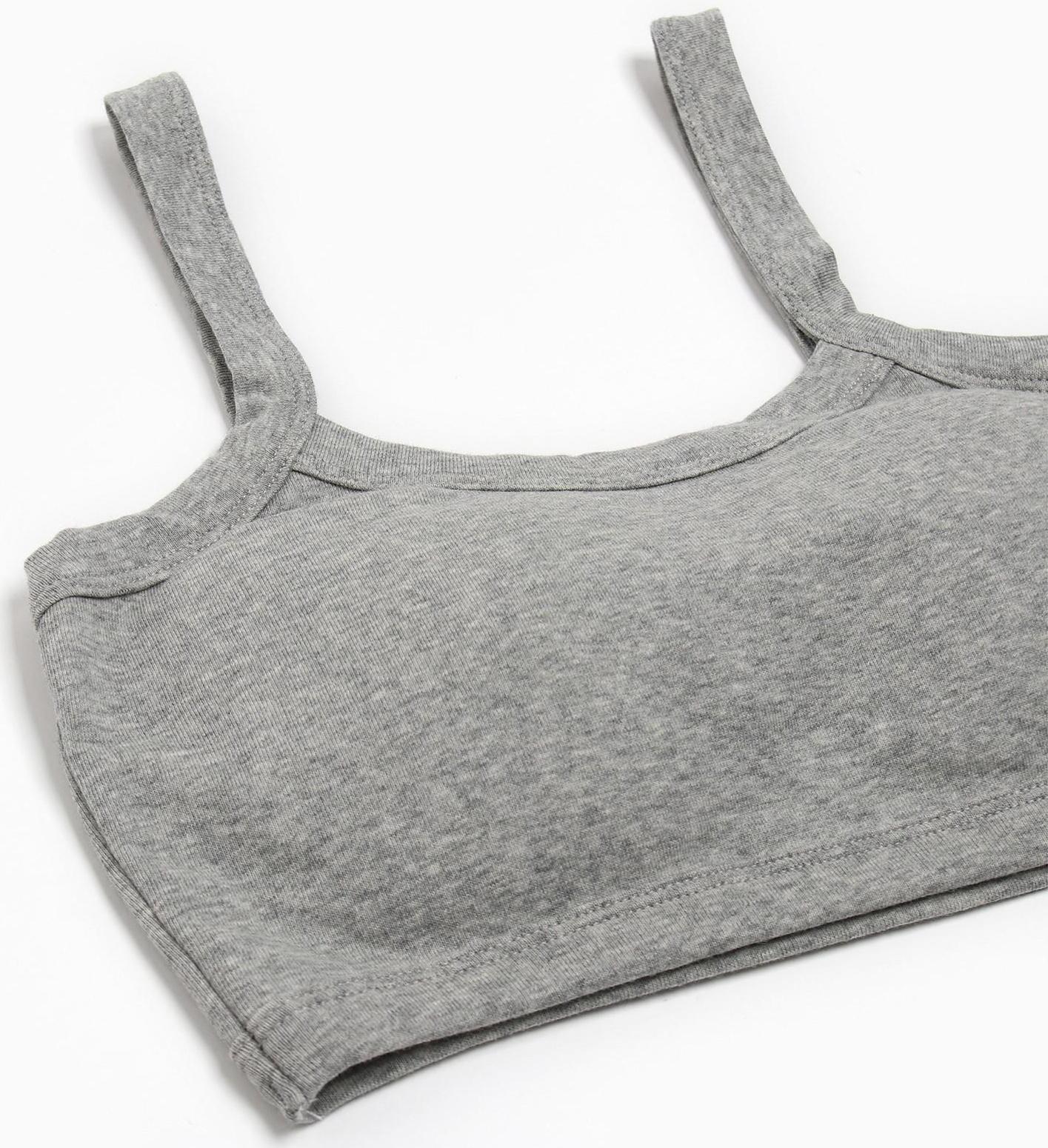 Топ женский цвет серый, размер 42-44