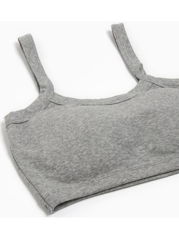 Топ женский цвет серый, размер 42-44
