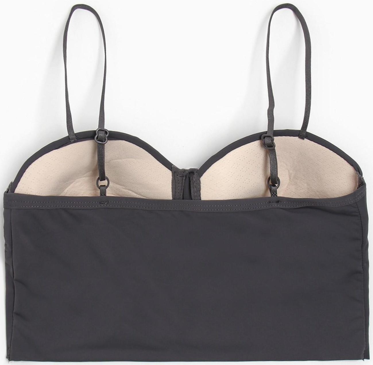 Топ женский цвет серый, размер 42-44