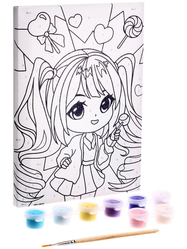 Картина по номерам «Сладкое настроение», 21х15 см